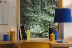 Clearance Bloklys LED Ø7,8xH20 cm, Stearinlys|Led Stearinlys