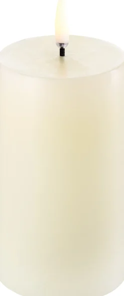 Best Bloklys LED Ø7,8xH15 cm, Stearinlys|Led Stearinlys