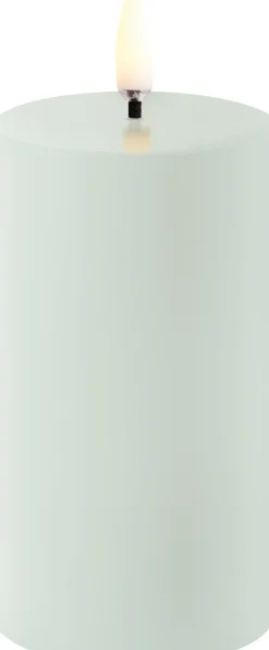 Outlet Bloklys LED Ø5,8xH10 cm, Stearinlys|Led Stearinlys