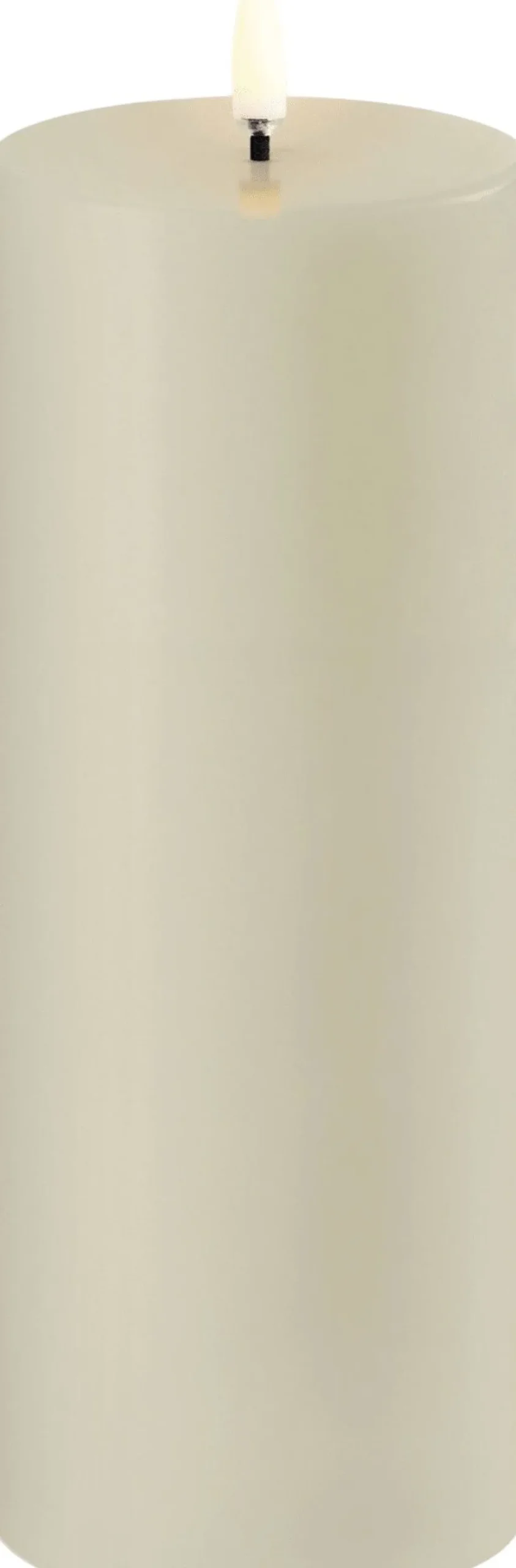 Hot Bloklys LED ?7,8xH20 cm, Stearinlys|Led Stearinlys