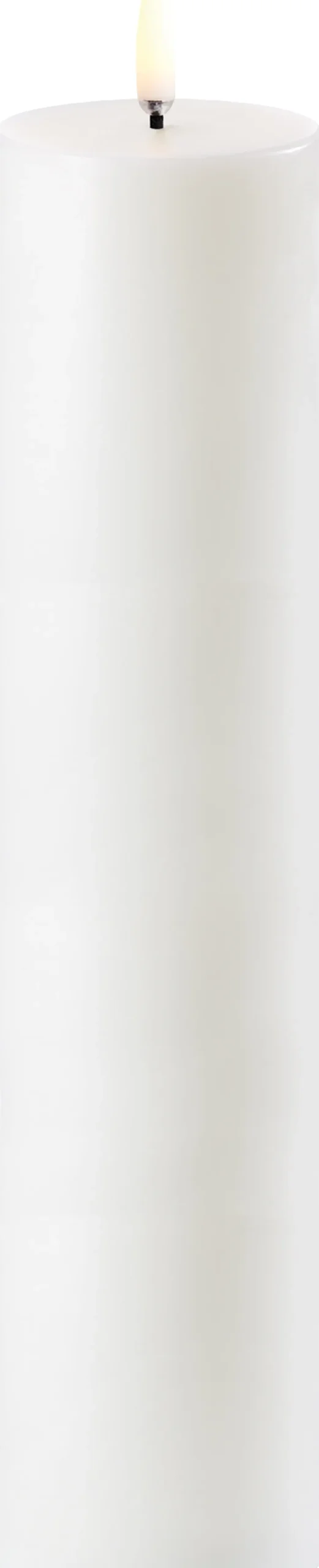 Clearance Bloklys LED Ø4,8xH22 cm, Stearinlys|Led Stearinlys