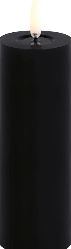 Sale Uyuni Lighting Bloklys m. Smelteeffekt LED Ø5xH14,5 cm, Pain Black