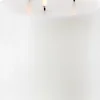 Uyuni Lighting Stearinlys|Led Stearinlys > Bloklys m. Tre Væger LED Ø15xH15 cm, Nordic White