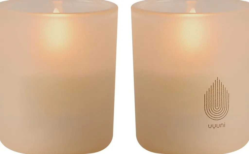 Sale Glaslys LED 2 stk. Ø6xH7 cm, Stearinlys|Led Stearinlys