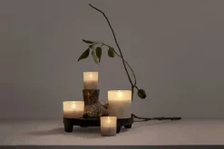 Sale Glaslys LED 2 stk. Ø6xH7 cm, Stearinlys|Led Stearinlys