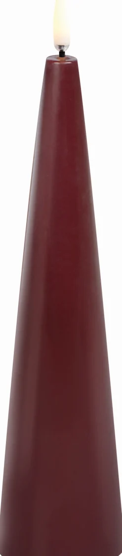 Uyuni Lighting Stearinlys|Led Stearinlys > Keglelys LED Ø5,8xH21,5 cm,