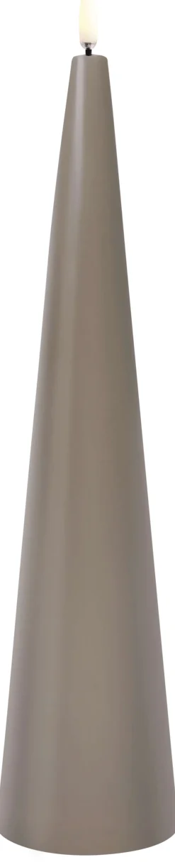 Hot Keglelys LED Ø6,8xH30 cm, Stearinlys|Led Stearinlys