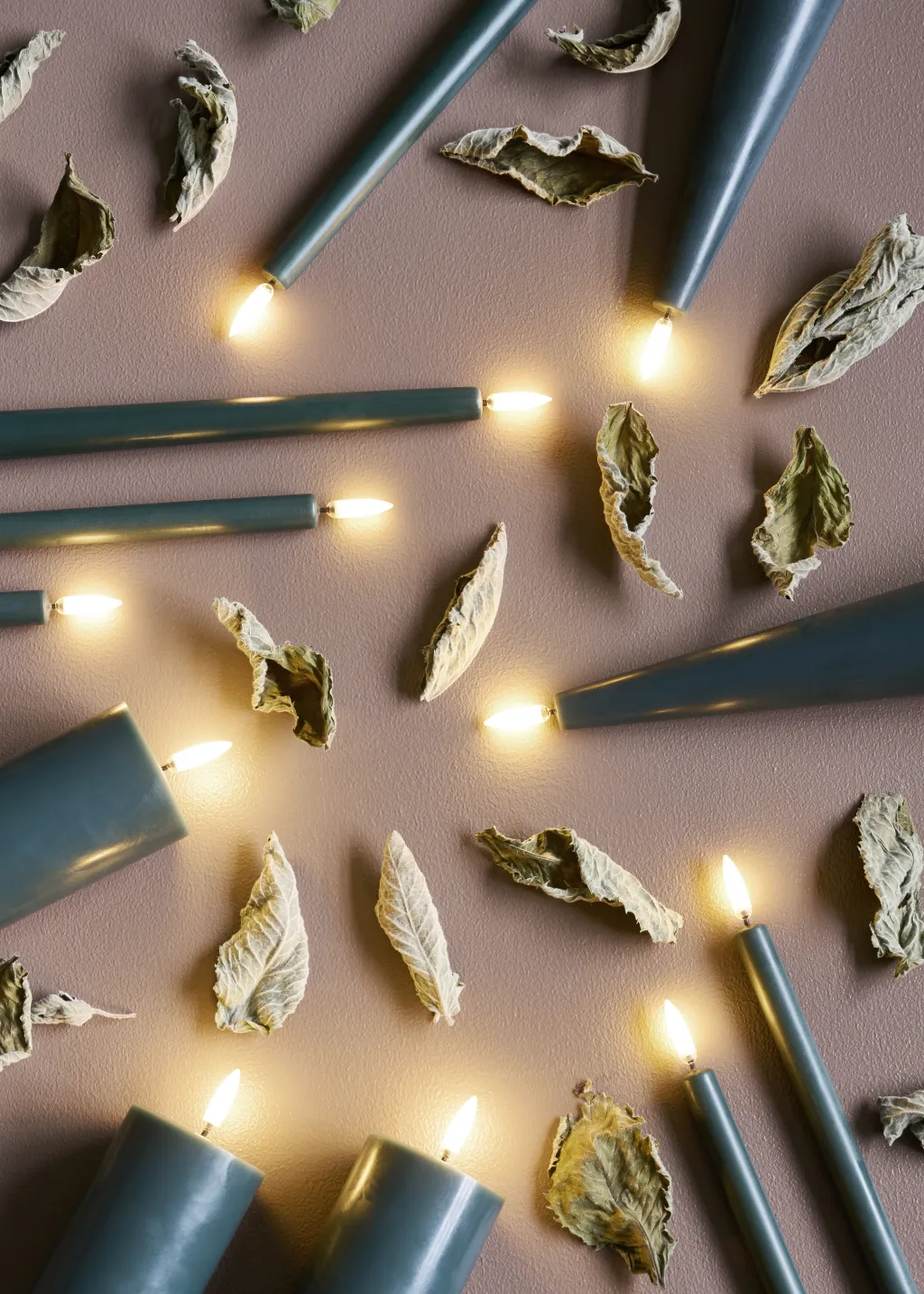 Uyuni Lighting Stearinlys|Led Stearinlys > Keglelys LED Ø6,8xH30 cm,
