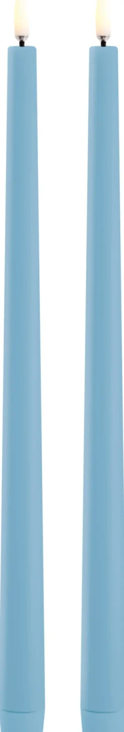 Hot Kronelys LED 2 stk. Ø2,3xH32 cm, Stearinlys|Led Stearinlys