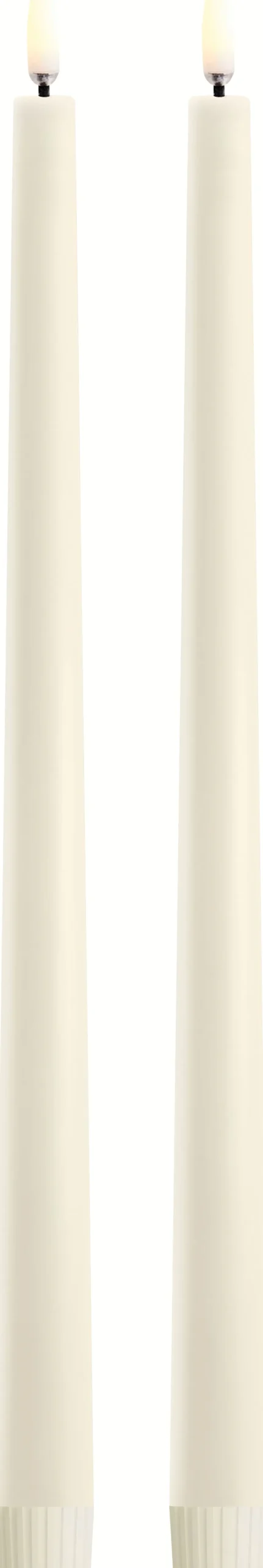 Uyuni Lighting Stearinlys|Led Stearinlys > Kronelys LED Soft-fit 2 stk. ?2,3xH32 cm,