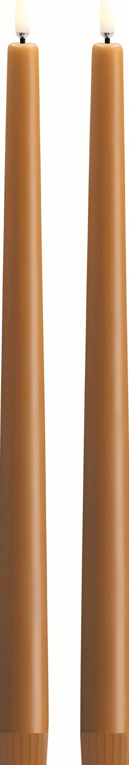 Uyuni Lighting Stearinlys|Led Stearinlys > Kronelys LED 2 stk. ?2,3xH32 cm,
