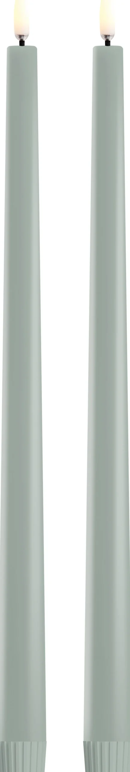 Best Kronelys LED Soft-fit 2 stk. ?2,3xH32 cm, Stearinlys|Led Stearinlys