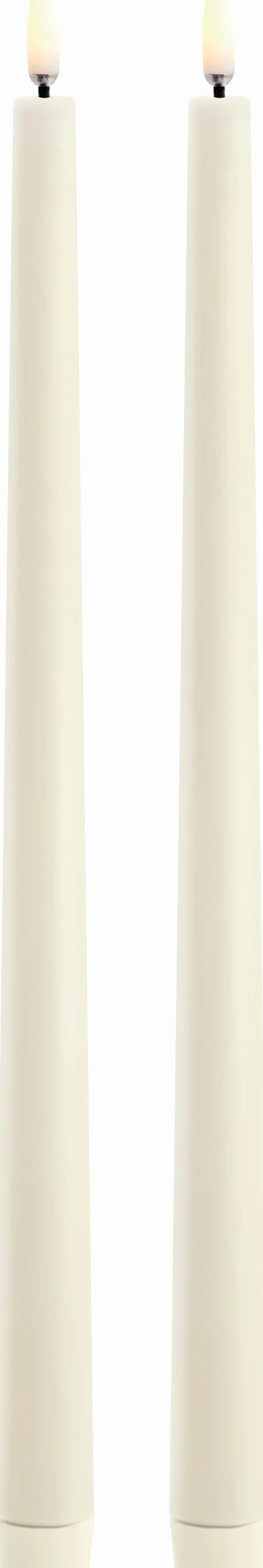 Uyuni Lighting Stearinlys|Led Stearinlys > Kronelys LED 2 stk. Ø2,3xH32 cm,