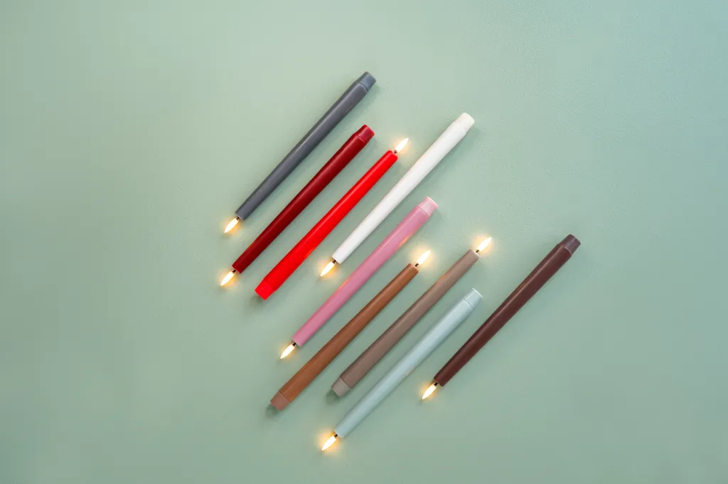 Uyuni Lighting Stearinlys|Led Stearinlys > Mini Kertelys LED 2 stk. ?1,3xH13,8 cm,