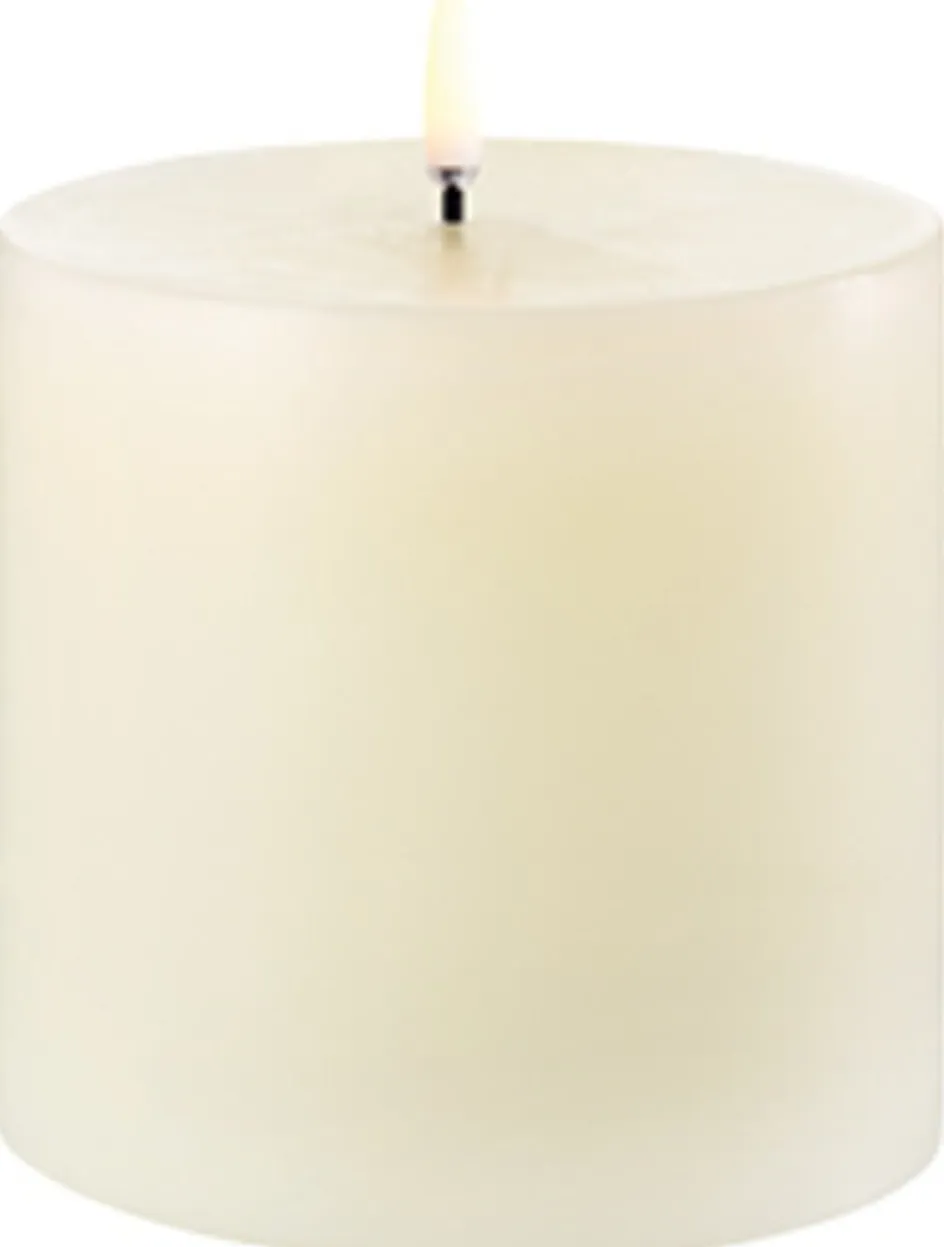 Discount Uyuni Lighting Bloklys LED Ø10,1xH10 cm, Ivory