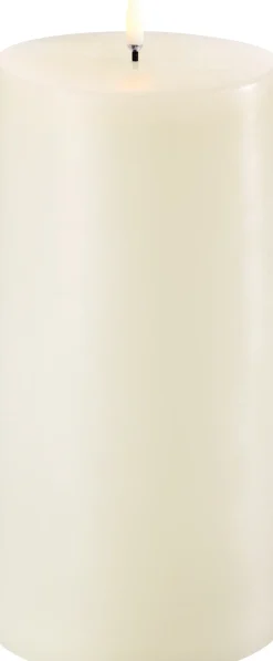 Discount Uyuni Lighting Bloklys LED Ø10,1xH20 cm, Ivory