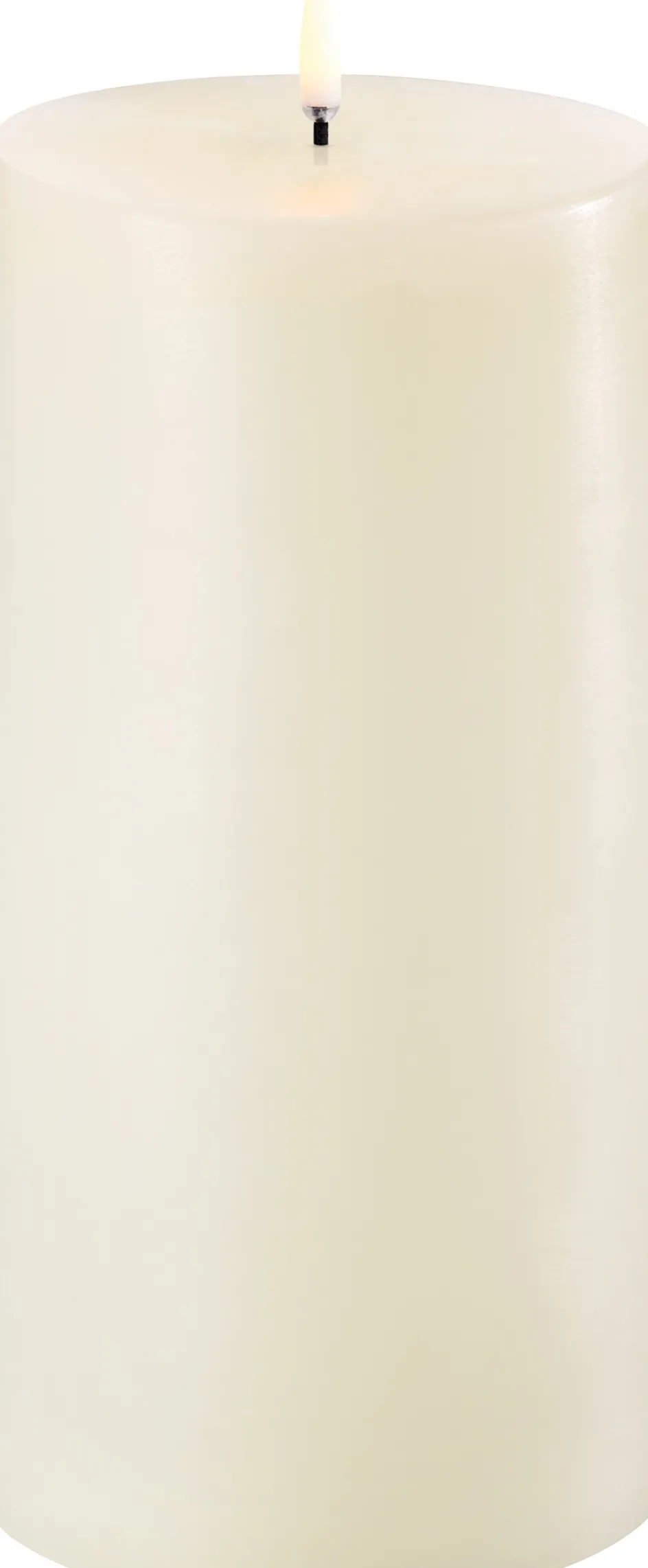 Discount Uyuni Lighting Bloklys LED Ø10,1xH20 cm, Ivory
