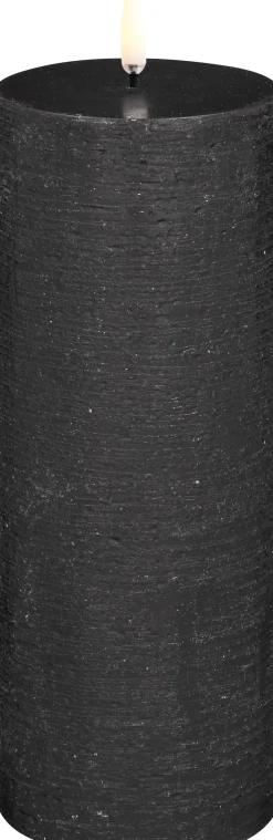 Clearance Uyuni Lighting Bloklys LED Ø7,8xH20 cm, Forest Black/rustik