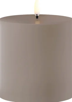 Uyuni Lighting Bloklys Udendørs LED Ø8,4xH10 cm, Sandstone Plastik