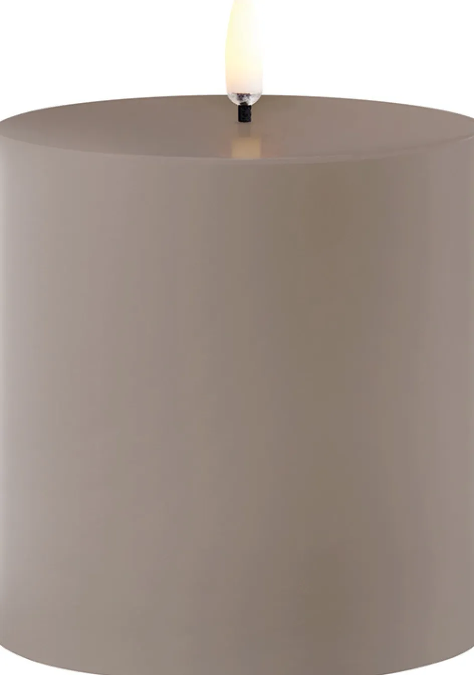 Uyuni Lighting Bloklys Udendørs LED Ø8,4xH10 cm, Sandstone Plastik