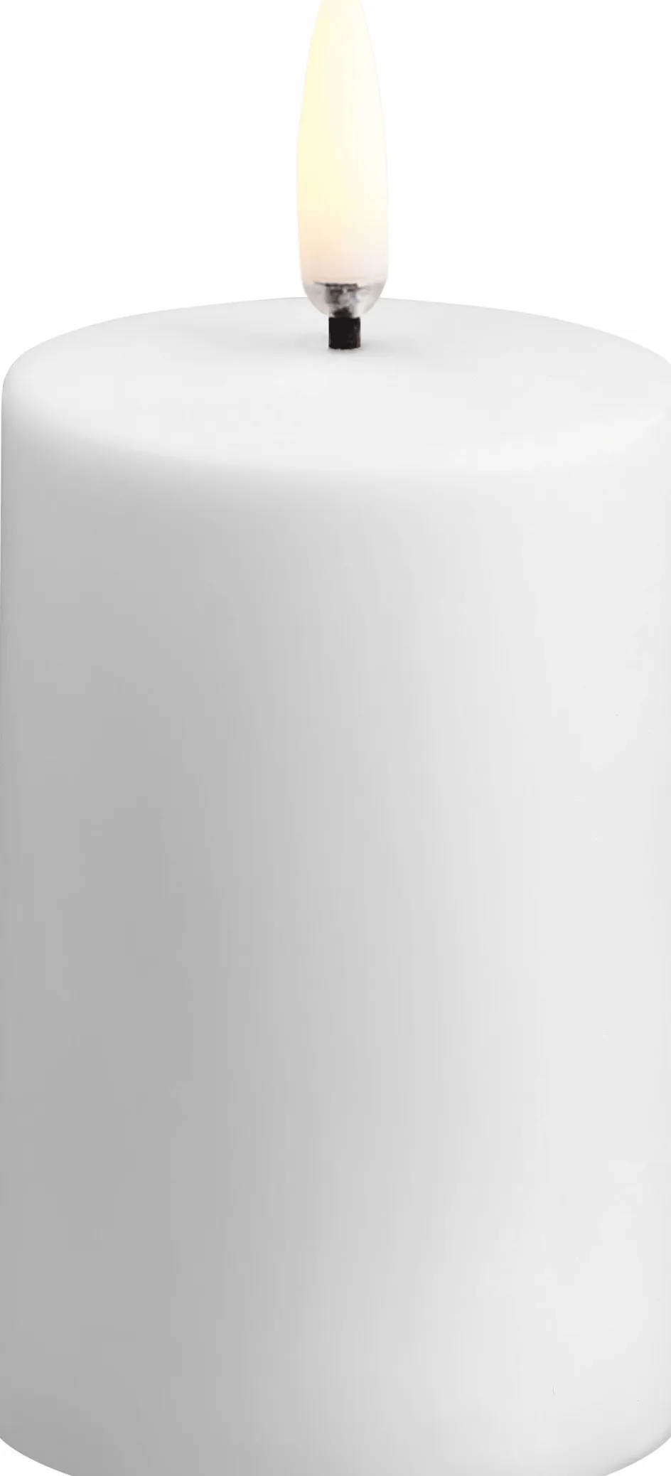 Outlet Uyuni Lighting Bloklys Udendørs LED Ø5xH7,8 cm, Hvid Plastik