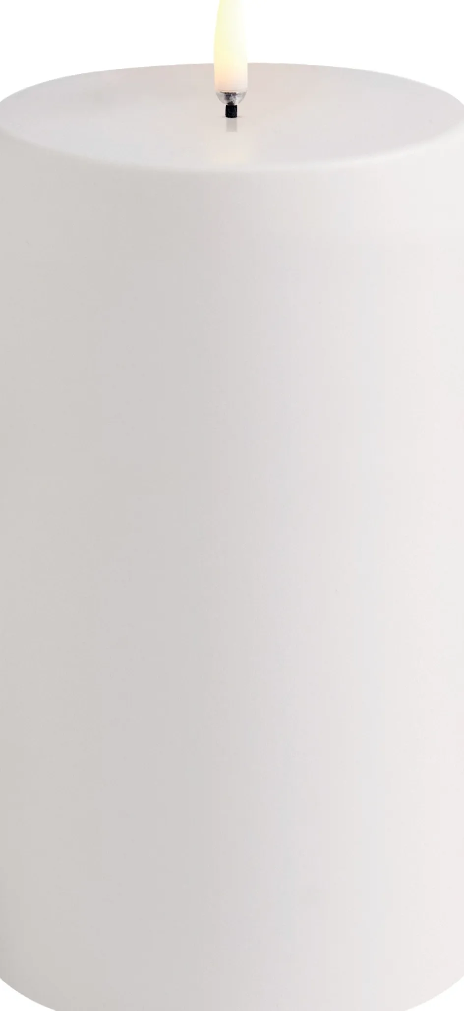 Outlet Uyuni Lighting Bloklys Udendørs LED Ø10,1xH17,8 cm, Hvid Plastik