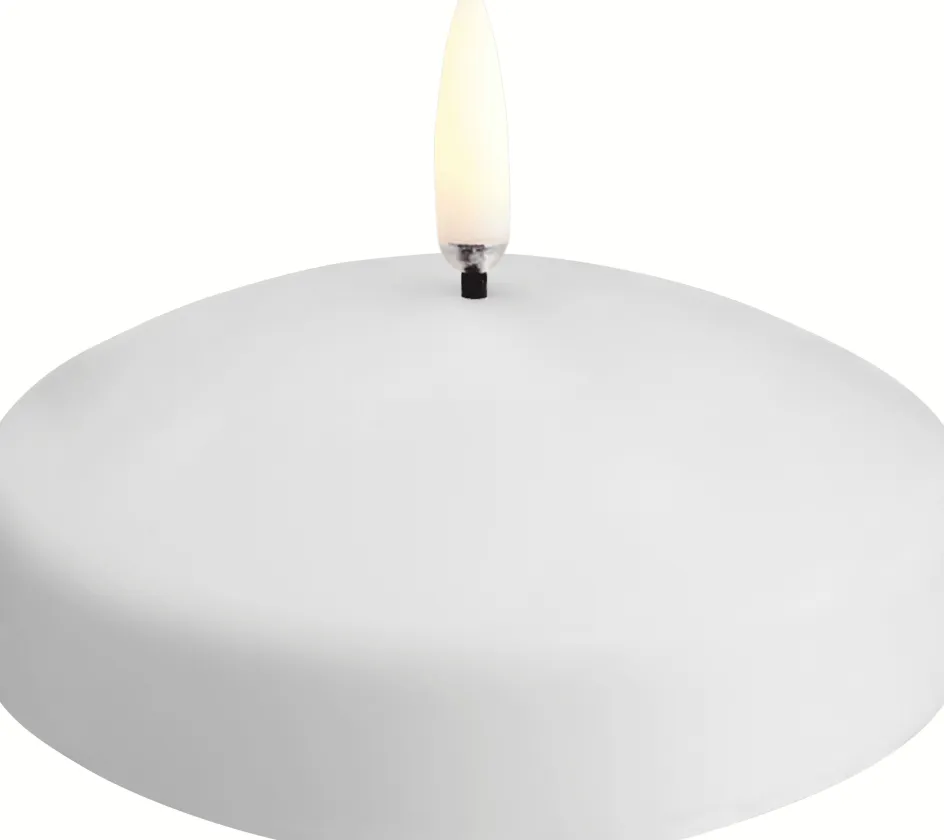 Sale Uyuni Lighting Flydelys Udendørs LED Ø9xH4 cm, Hvid Plastik