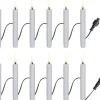 New Uyuni Lighting Forlængerledning m. 12 Julelys, Hvid