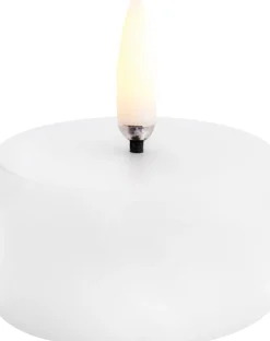 Hot Uyuni Lighting Fyrfadslys LED Ø5xH2,8 cm, Nordic White