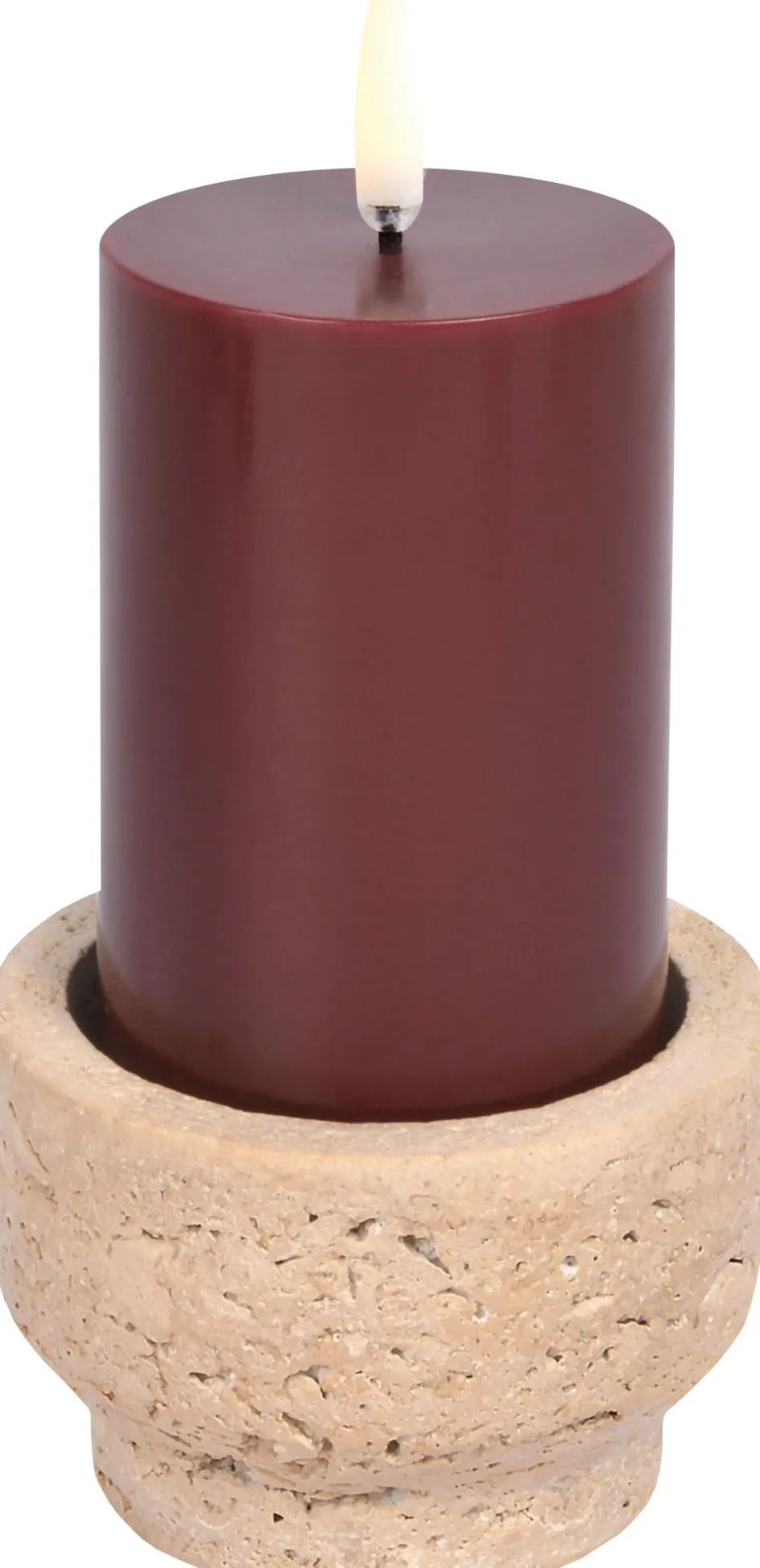 Best Uyuni Lighting Fyrfadsstage H5 cm, Desert Beige