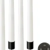 Uyuni Lighting Gaveæske Kronelys LED m. Fjernbetjening og Spyd 9 Dele, Nordic White