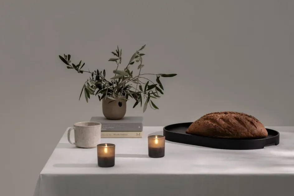 Sale Uyuni Lighting Glaslys LED 2 stk. Ø6xH7 cm, Sandstone