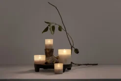Sale Uyuni Lighting Glaslys LED 2 stk. Ø6xH7 cm, Sandstone