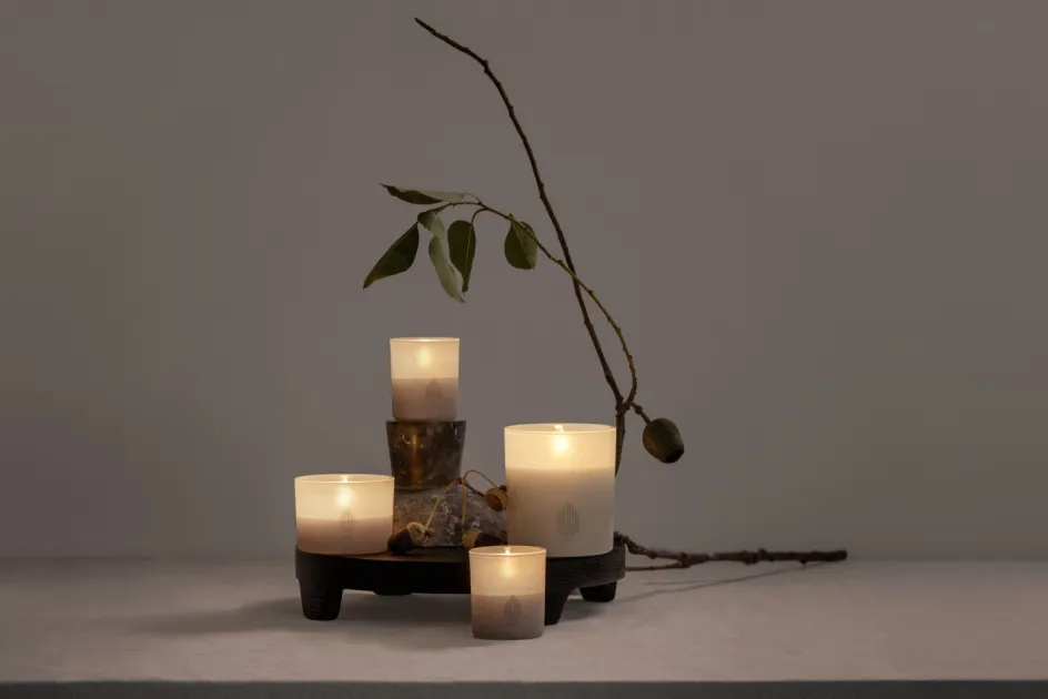 Sale Uyuni Lighting Glaslys LED 2 stk. Ø6xH7 cm, Sandstone