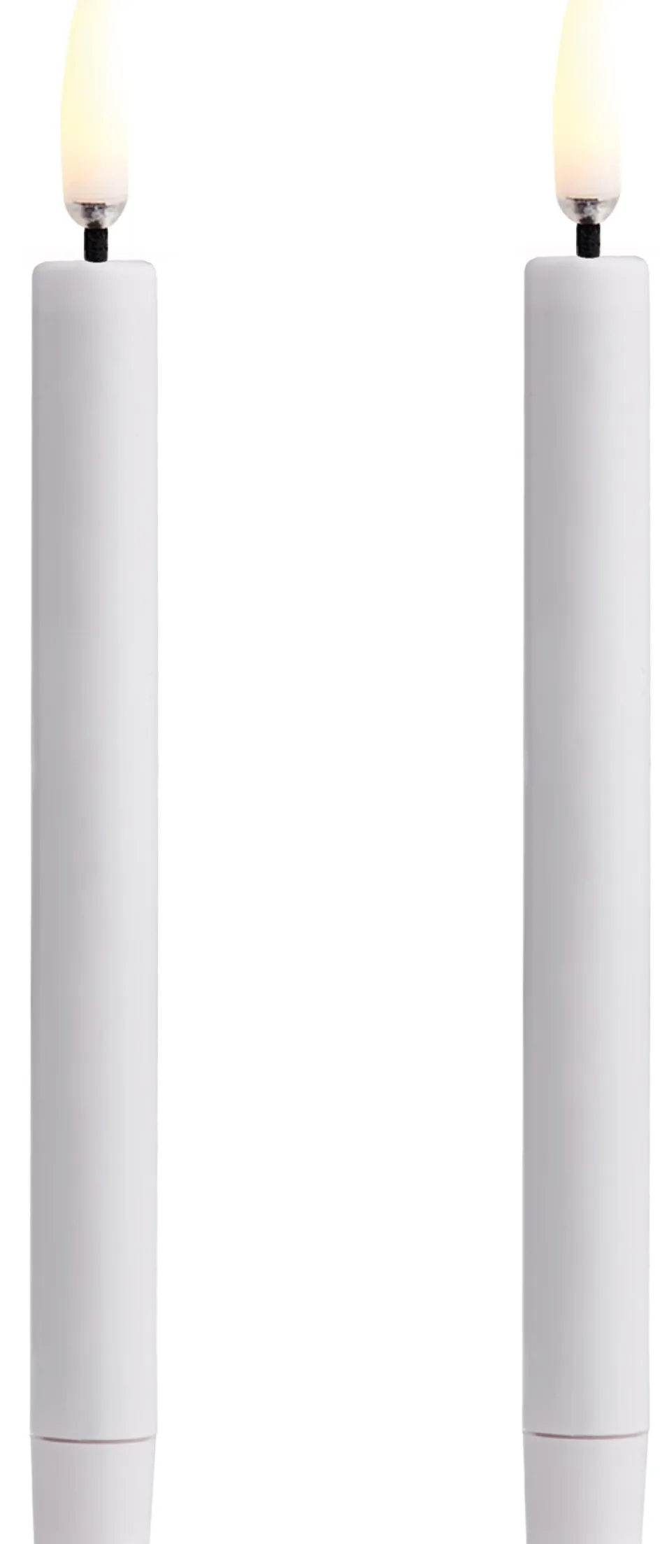 Discount Uyuni Lighting Juletræslys LED 2 stk. Ø1,3xH13,8 cm, Hvid Plastik