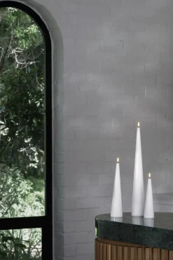 Uyuni Lighting Keglelys LED ?8,3xH50 cm, Nordic White