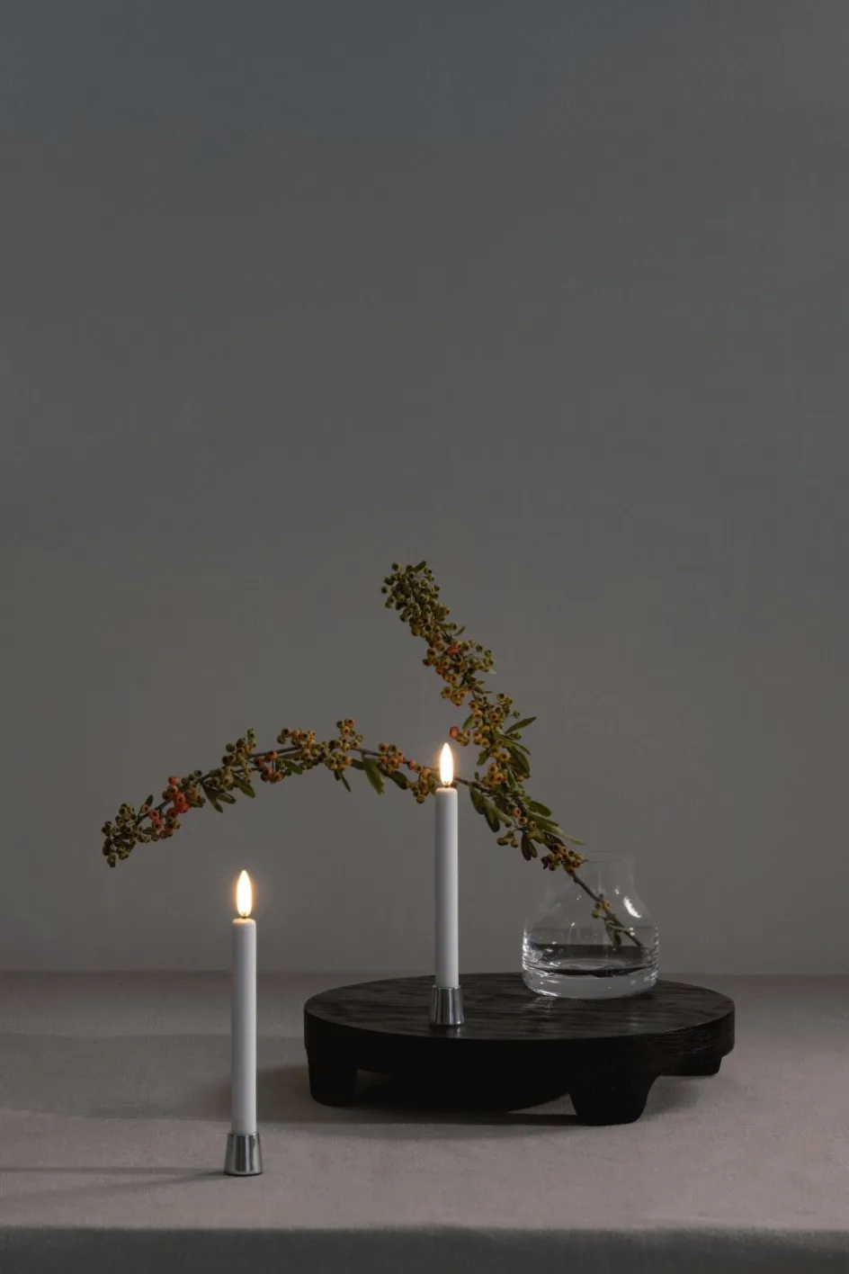 New Uyuni Lighting Lysestage 2 stk. H2,3 cm, Krom