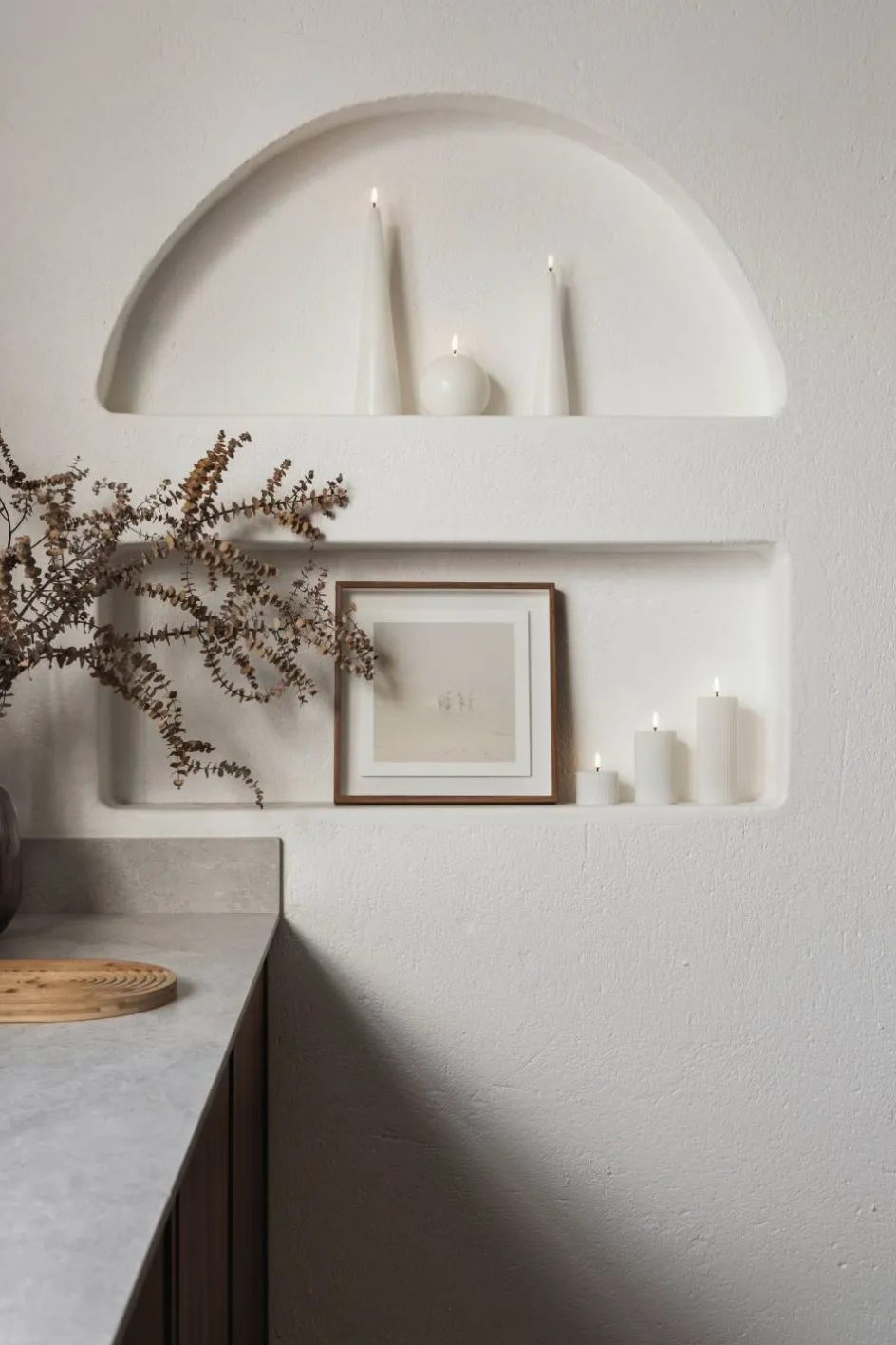 Outlet Uyuni Lighting Lys LED ?10xH10 cm, Nordic White