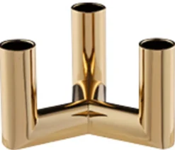 Online Uyuni Lighting Matrix Lysestage 3 Arm 7,5 cm, Warm Brass