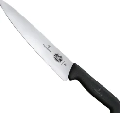 Hot Victorinox Fibrox Dual Grip Kokkekniv , Sort