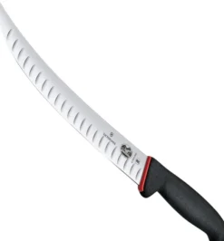 Hot Victorinox Fibrox Dual Grip Slagterkniv , Sort