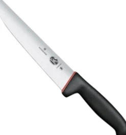 Victorinox Kødknive > Fibrox Dual Grip Slagterkniv , Sort