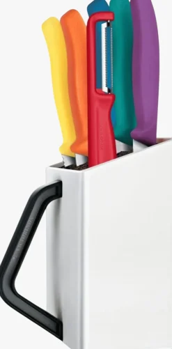 Victorinox Brødknive > Knivblok M. Urteknive 6 Dele, Multicolor