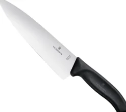 Victorinox Kokkeknive > Kokkekniv Lige Klinge , Sort Fibrox