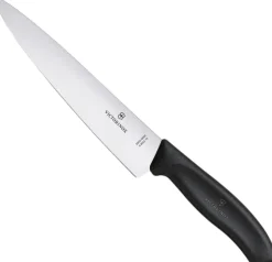 Victorinox Kokkeknive > Kokkekniv Lige Klinge , Sort Fibrox