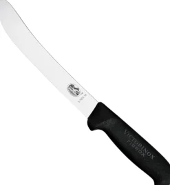 Victorinox Kødknive > Slagterkniv m. Fast Klinge 18 cm, Sort Fibrox