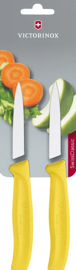 Victorinox Urteknive Og Grøntsagsknive > Swiss Classic Grøntsagskniv 2 stk. 8 cm,