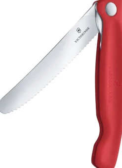 New Swiss Classic Foldbarkniv m. Bølgeskær 11 cm, Urteknive Og Grøntsagsknive