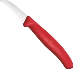 Clearance Victorinox Swiss Classic Grøntsagskniv Krum Klinge 6 cm, Rød
