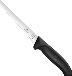 Sale Udbener Kniv Lige Flexibel Klinge 15 cm, Sort Fibrox Udbener- Og Filetknive